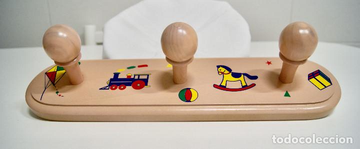 Vintage: Percha rosa con dibujos - Foto 2