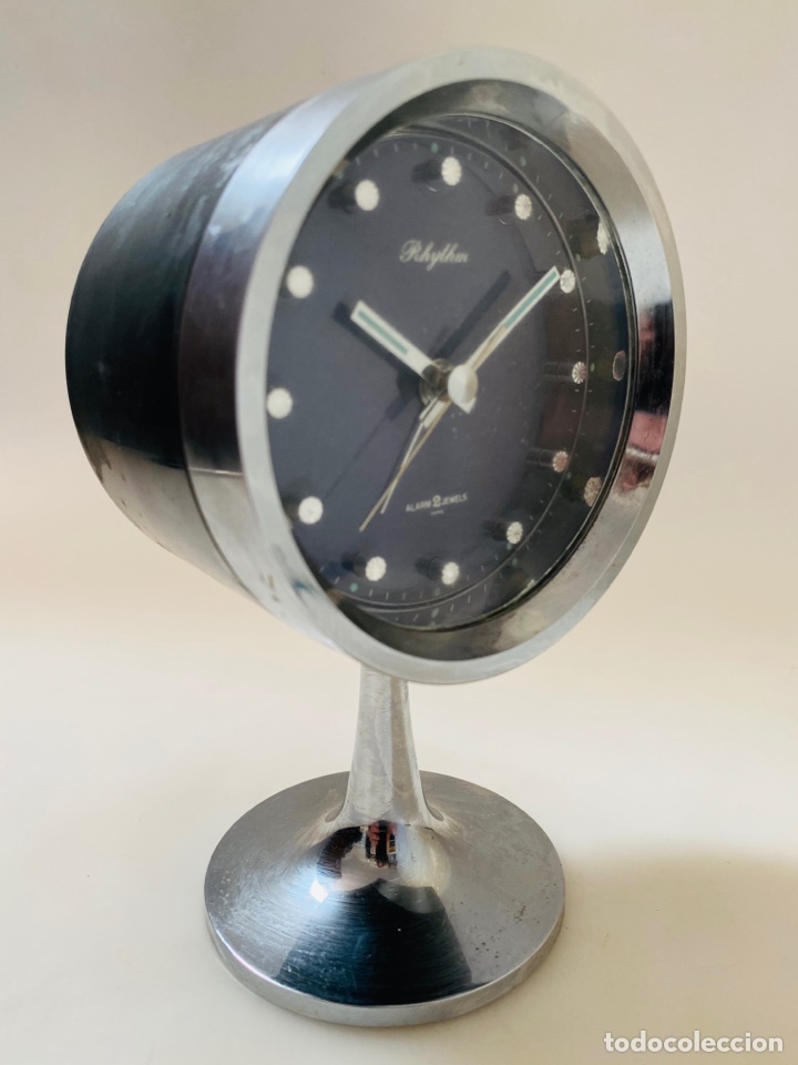 Vintage: Rythm Clock Space Age Japan - Foto 4