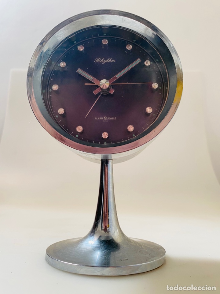 Vintage: Rythm Clock Space Age Japan - Foto 6
