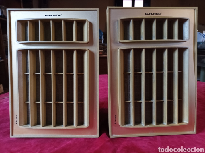 Vintage: Altavoces Eurunion Vintage