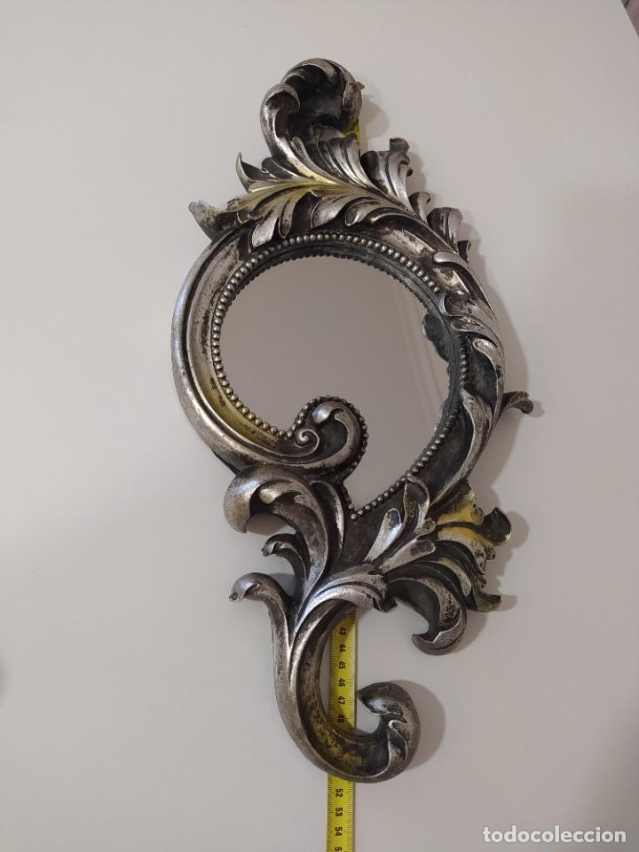 Vintage: Espejo vintage plateado - Foto 1