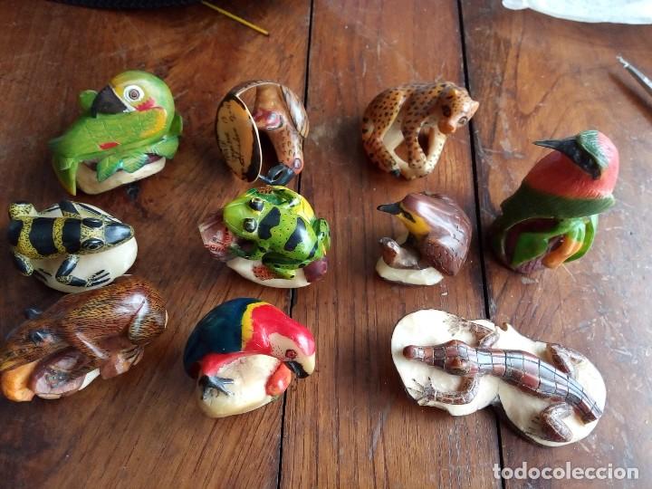 Vintage: conjunto figuras Animales centroamericanos - Foto 2