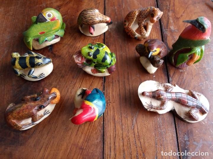Vintage: conjunto figuras Animales centroamericanos - Foto 1