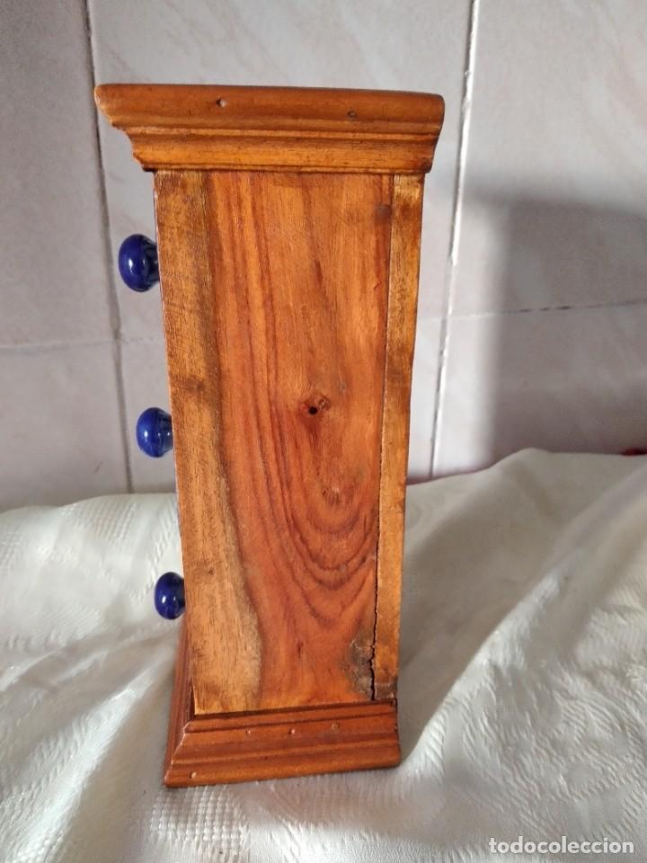 antiguo especiero de madera para pared o sobrem - Compra venta en  todocoleccion
