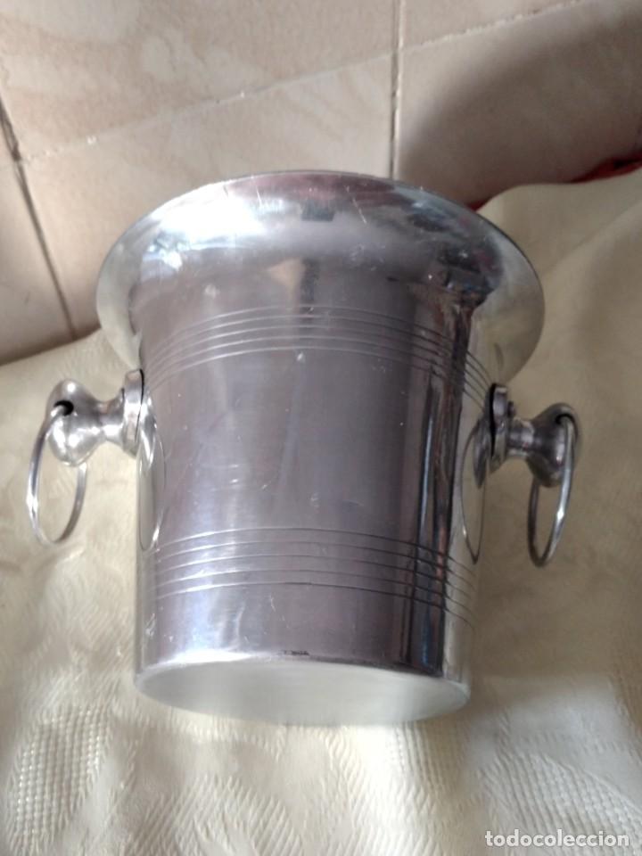 Vintage: Bonita cubitera de aluminio. - Foto 6