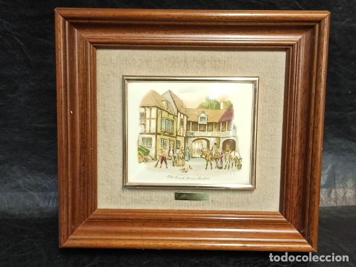 Vintage: Bonito cuadro portallaves. Clavero. Stratford. AR