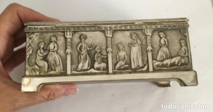 Vintage: ANTIGUO COFRE, CAJA JOYERO - Foto 16