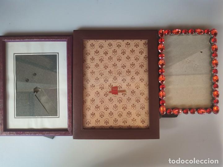 Vintage: Tres marcos de fotos fabricados en Alemania