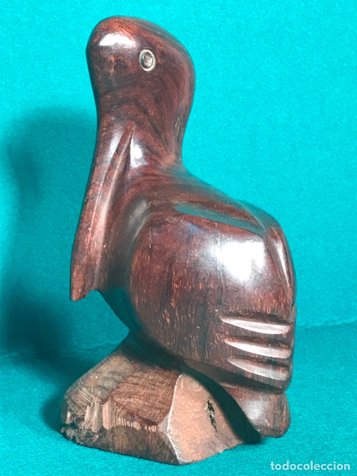 Vintage: Figura madera 13.5x6.5x7.5cm Ref C3/3 - Foto 1
