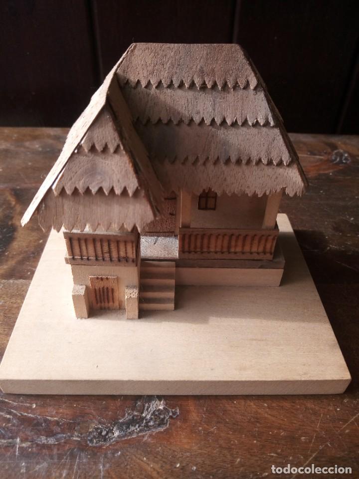 Vintage: Casa madera r&eacute;plica Museo Satulmi - Foto 1