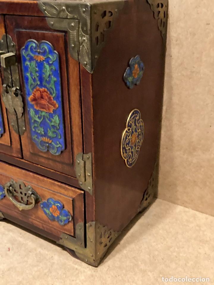 Vintage: Caja china con esmaltes - Foto 5