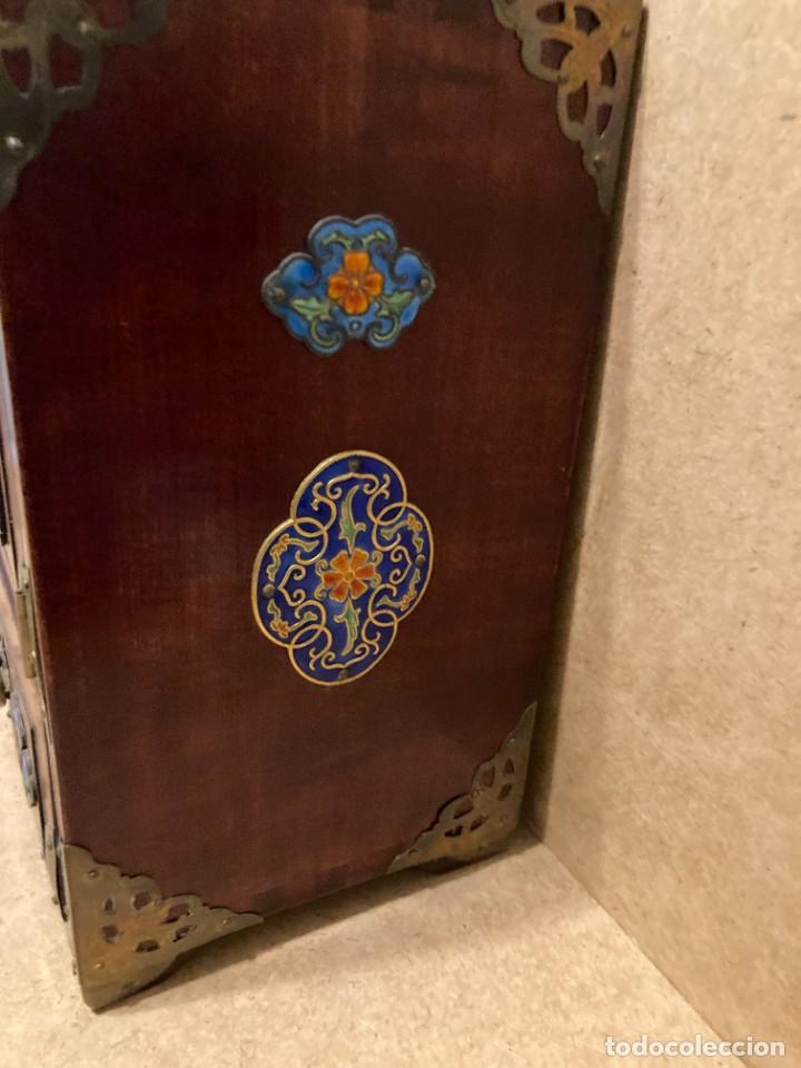 Vintage: Caja china con esmaltes - Foto 6