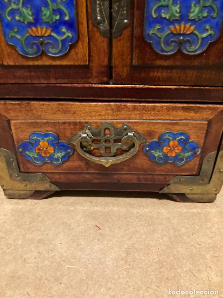 Vintage: Caja china con esmaltes - Foto 7