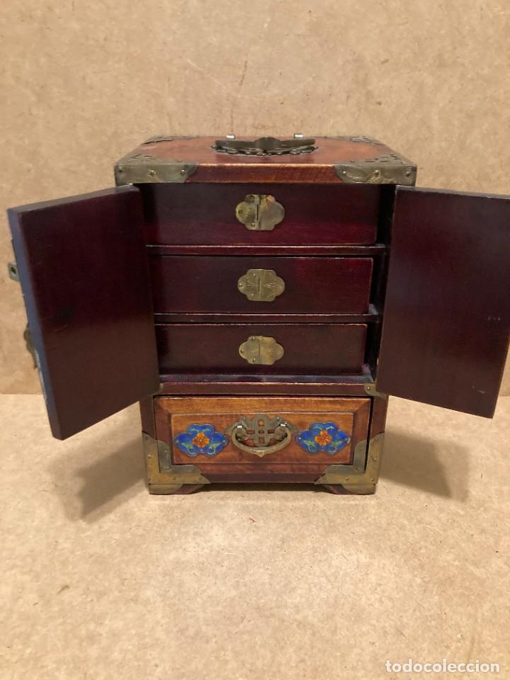 Vintage: Caja china con esmaltes - Foto 8