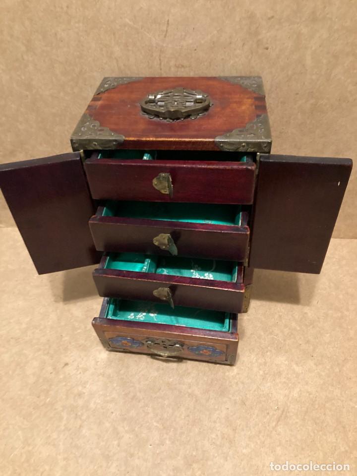 Vintage: Caja china con esmaltes - Foto 10