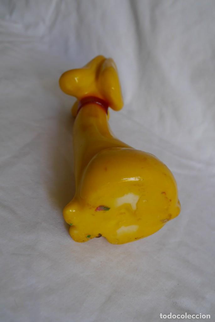 Vintage: Vela de cera decorativa en forma de perro - Foto 6