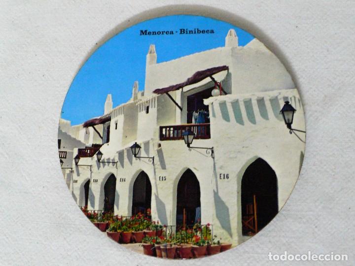 Vintage: POSAVASOS CON SOPORTE DE MADERA.MENORCA - Foto 7