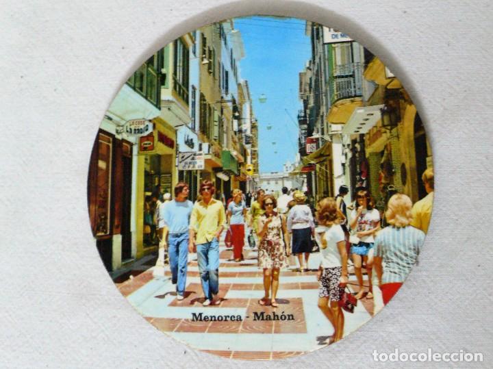Vintage: POSAVASOS CON SOPORTE DE MADERA.MENORCA - Foto 8