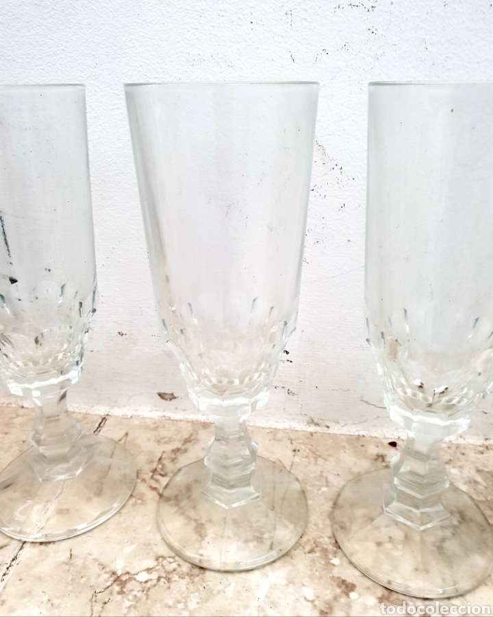 Vintage: Copas de cava o champ&aacute;n. - Foto 3