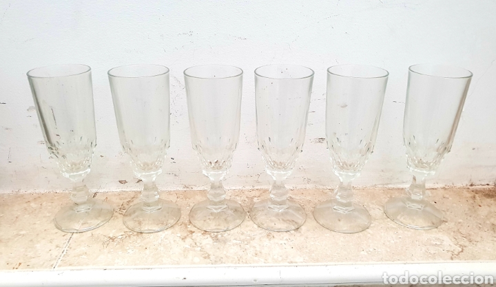 Vintage: Copas de cava o champ&aacute;n. - Foto 1