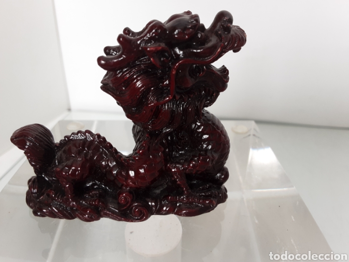 Vintage: Figura dragon resina - Foto 3