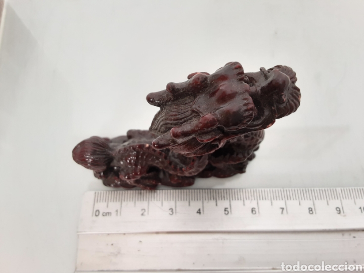 Vintage: Figura dragon resina - Foto 4