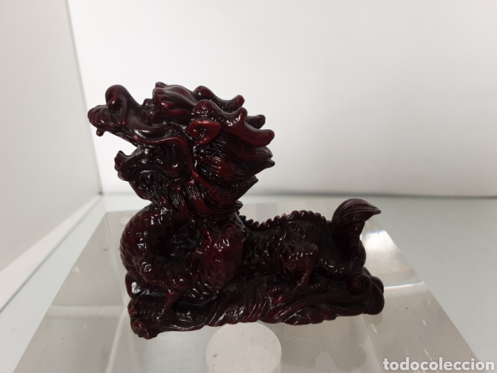 Vintage: Figura dragon resina - Foto 1