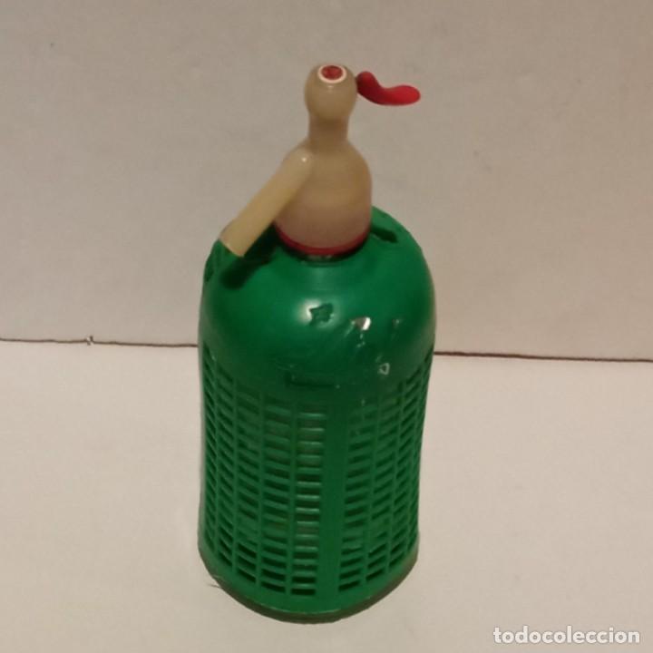 Vintage: sifon con funda verde Stel - Foto 1