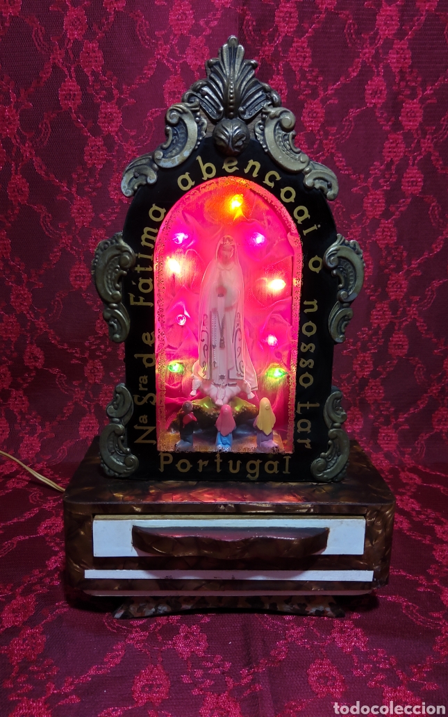 Vintage: Capilla de la Virgen de Fatima antigua - Foto 2