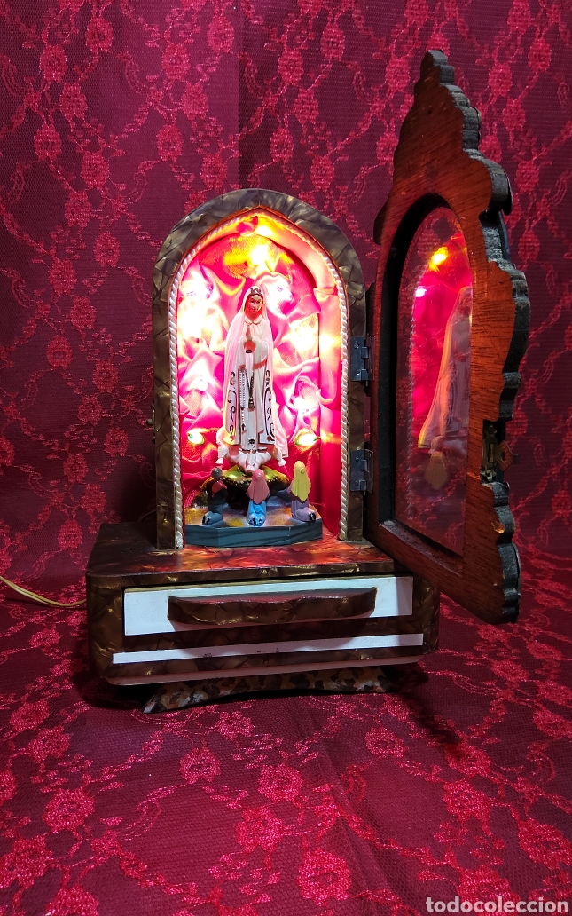 Vintage: Capilla de la Virgen de Fatima antigua - Foto 3