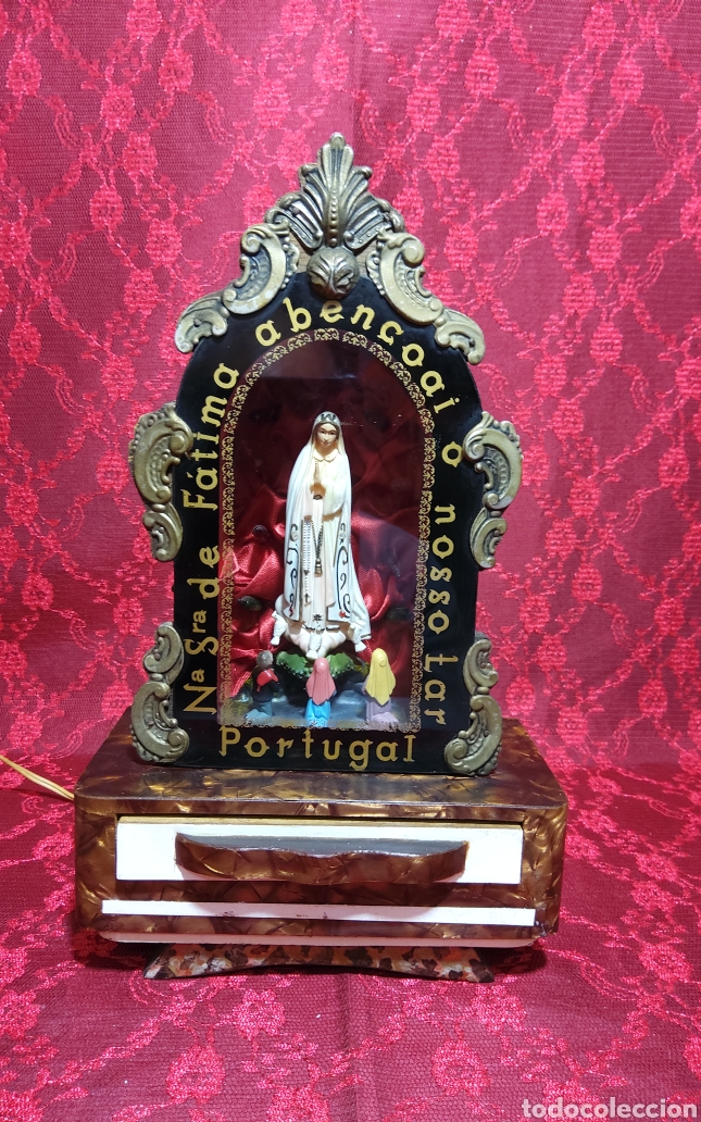 Vintage: Capilla de la Virgen de Fatima antigua - Foto 4