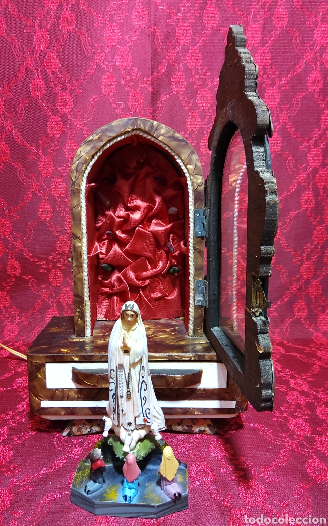 Vintage: Capilla de la Virgen de Fatima antigua - Foto 6