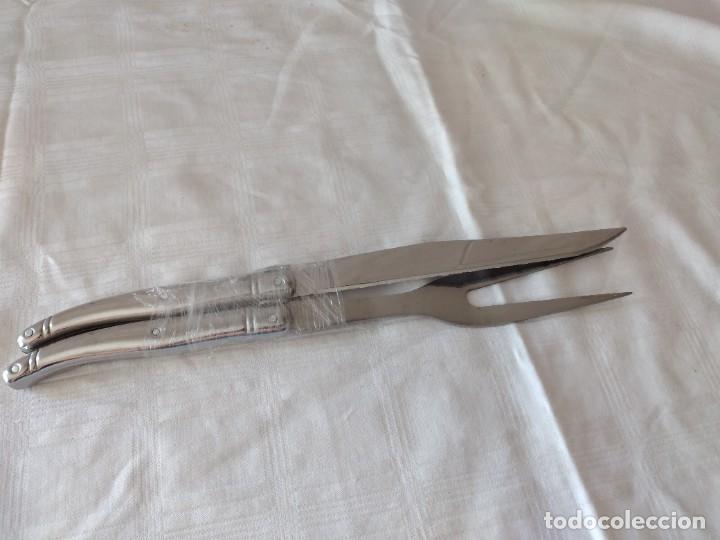 Vintage: Cubiertos de trinchas laguiole inox - Foto 1