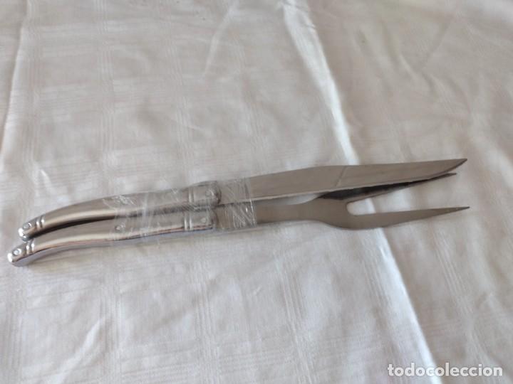 Vintage: Cubiertos de trinchas laguiole inox - Foto 2