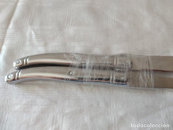 Vintage: Cubiertos de trinchas laguiole inox - Foto 3