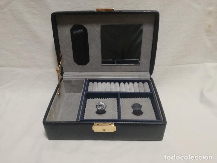 Vintage: CAJA / JOYERO / COFRE CON LLAVE - Foto 2