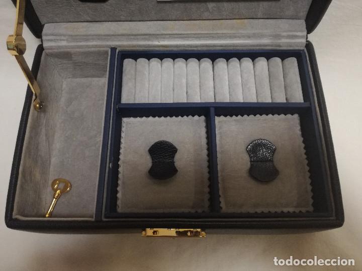 Vintage: CAJA / JOYERO / COFRE CON LLAVE - Foto 3