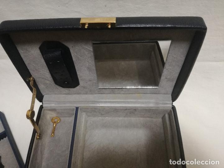 Vintage: CAJA / JOYERO / COFRE CON LLAVE - Foto 7