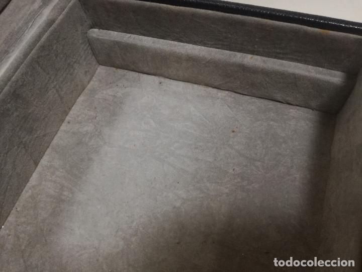 Vintage: CAJA / JOYERO / COFRE CON LLAVE - Foto 11