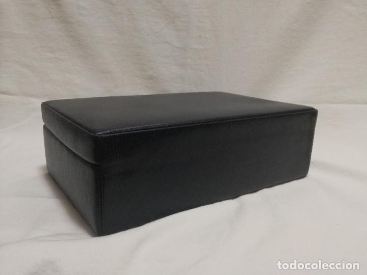 Vintage: CAJA / JOYERO / COFRE CON LLAVE - Foto 14