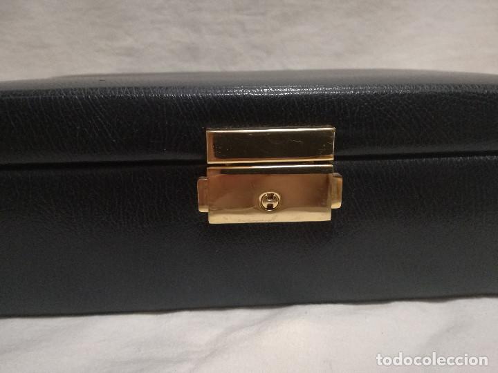 Vintage: CAJA / JOYERO / COFRE CON LLAVE - Foto 16