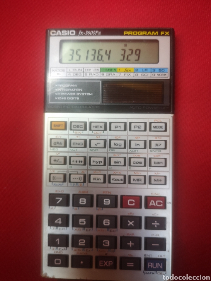 Vintage: Calculadora vintage casio fx-3600pa - Foto 2