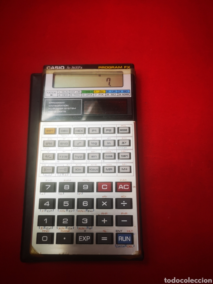 calculadora vintage casio fx-3600pa - Comprar en todocoleccion - 283760168