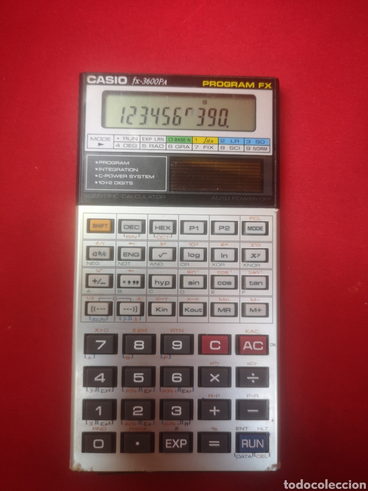 Vintage: Calculadora vintage casio fx-3600pa - Foto 5
