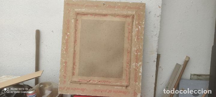 Vintage: cuadro con escudo familiar pintado - Foto 5