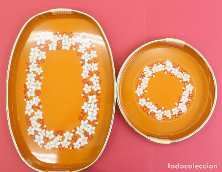 Vintage: 2 Bonitas Bandejas - Foto 1