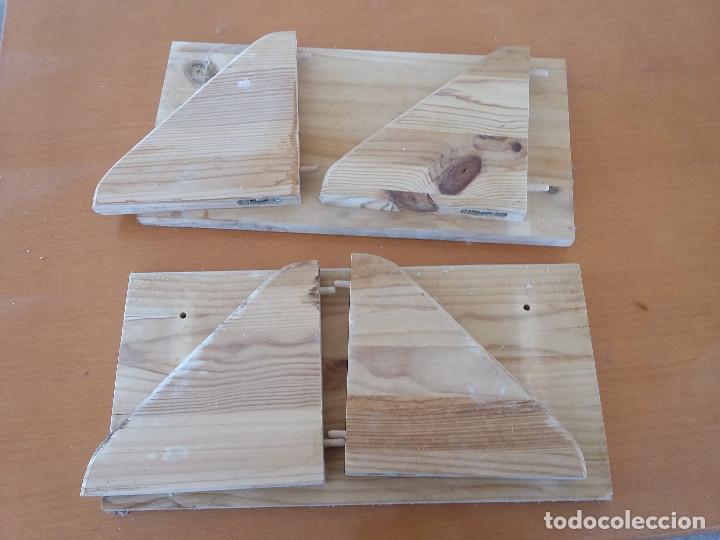 Vintage: 16-00104 lejitas de madera (2) - Foto 5