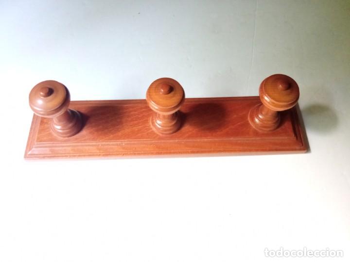 Vintage: perchero, colgador de madera - Foto 1