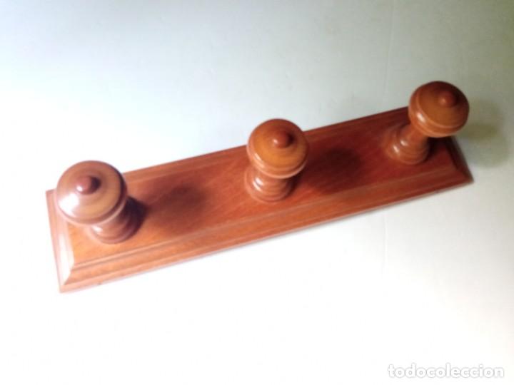 Vintage: perchero, colgador de madera - Foto 2