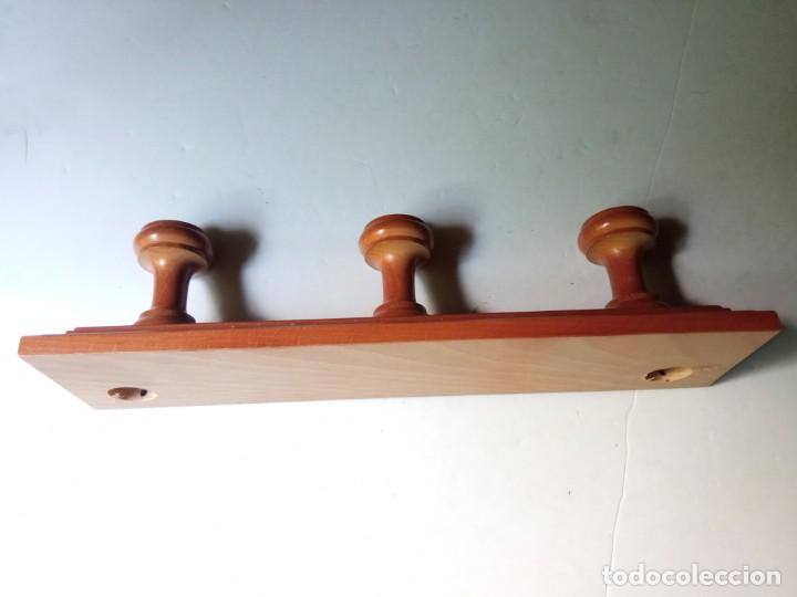 Vintage: perchero, colgador de madera - Foto 3
